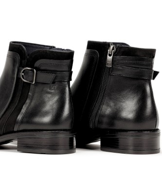 Dorking by Fluchos Leather ankle boots D8901 black