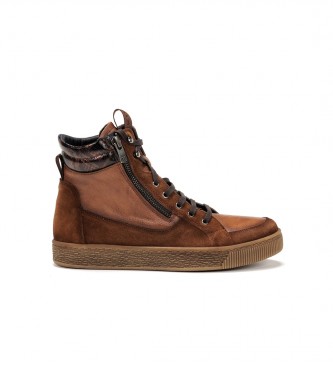 Dorking by Fluchos Leather Sneakers Deli D8910 brown