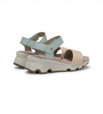Dorking by Fluchos Bl Lais-sandaler i lder -Hjd 6 cm