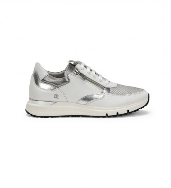 Dorking by Fluchos Leather Sneakers Serena white