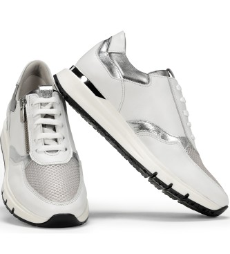 Dorking by Fluchos Leather Sneakers Serena white