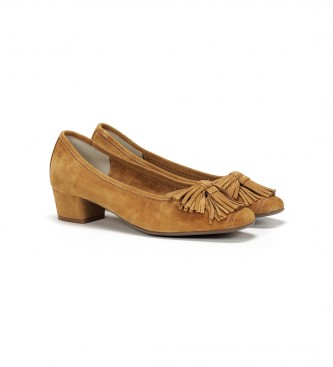 Dorking by Fluchos Heeled shoes D9099-CA medium brown