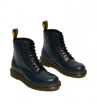 Dr Martens 1460 navy leather boots