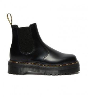 Dr Martens Leather ankle boots 2976 Quad black -Platform height: 4.7 cm
