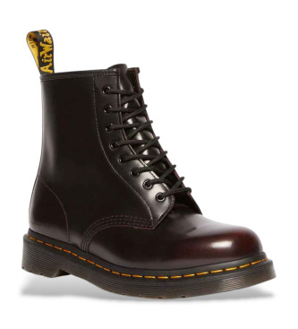 Dr Martens Botas 1460 de piel Arcadia en Rojo Cereza  