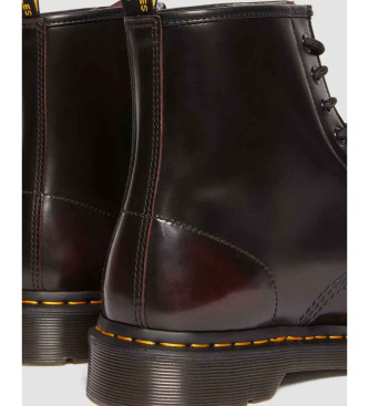 Dr Martens Botas 1460 de piel Arcadia en Rojo Cereza  