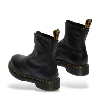 Dr Martens 1460 leren laarzen met rits, zwart
