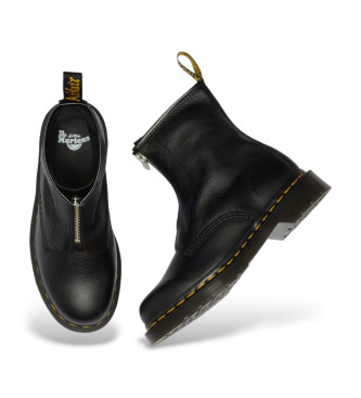 Dr Martens 1460 leren laarzen met rits, zwart