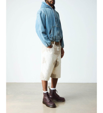 Dr Martens Stivali in pelle bordeaux Crazy Horse 1460