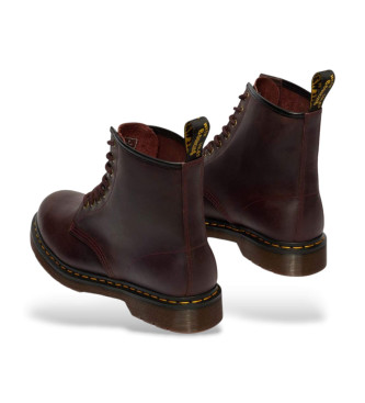 Dr Martens Stivali in pelle bordeaux Crazy Horse 1460