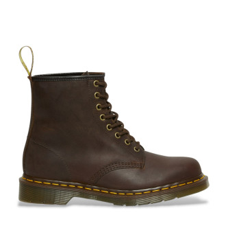 Dr Martens 1460 Crazy Horse usnjeni škornji rjave barve