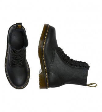 Dr Martens Bottes en cuir noir