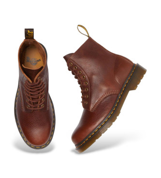 Dr Martens Leather Boots 1460 Pascal brown