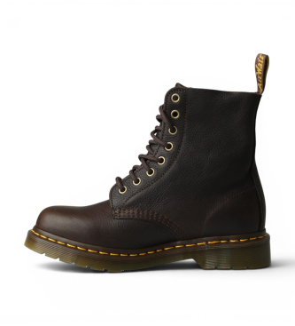 Dr Martens Botas de Couro 1460 Pascal castanho
