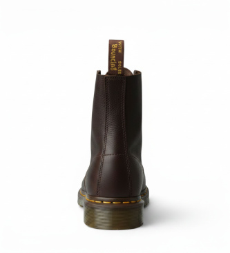 Dr Martens Botas de Couro 1460 Pascal castanho