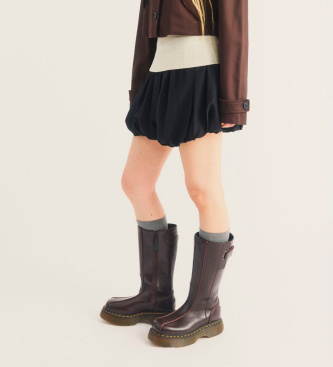 Dr Martens Botas de Couro Buzz Hi castanho