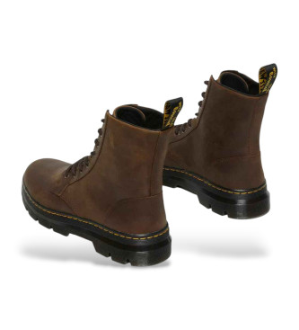 Dr Martens Brown Crazy Horse leather boots