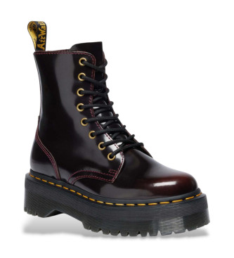 Dr Martens Jadon Arcadia leather boots burgundy