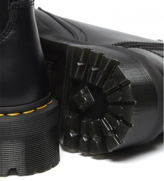 Dr Martens Quad Retro Jadon botas de couro preto -Altura da plataforma: 4 cm