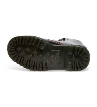 Dr Martens Botas de piel Sinclair Arcadia rojo cereza