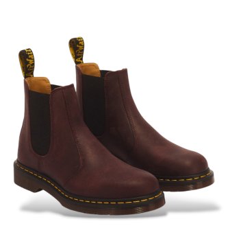 Dr Martens Usnjeni gležnjarji 2976 Ys rjavi