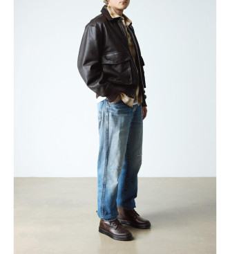 Dr Martens Brookline Chukka Dark Brown Leather Ankle Boots