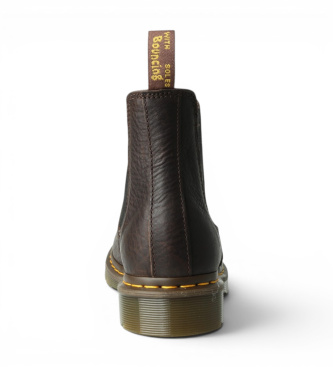Dr Martens Stivaletti in Pelle Chelsea 2976 Ambassador marroni