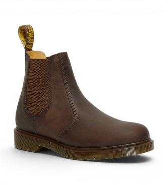Dr Martens Botines de Piel Chelsea 2976 marrón