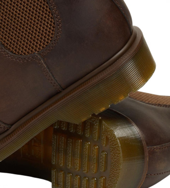 Dr Martens Botines de Piel Chelsea 2976 marrón
