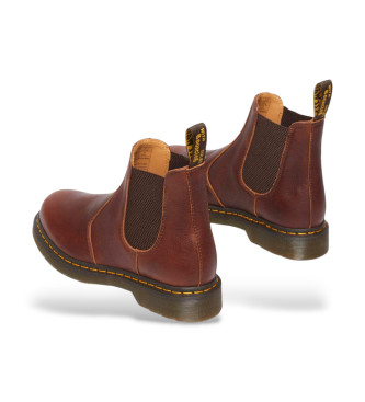 Dr Martens Chelsea Leather Ankle Boots 2976 brown