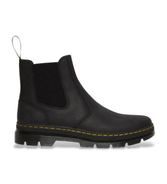 Dr Martens Embury Black Wyoming leather ankle boots black