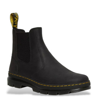 Dr Martens Embury Black Wyoming leather ankle boots black