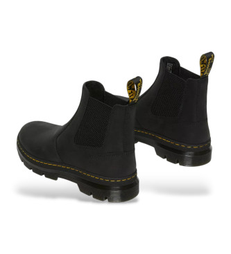 Dr Martens Embury Black Wyoming leather ankle boots black
