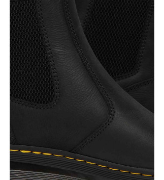 Dr Martens Embury Black Wyoming leather ankle boots black