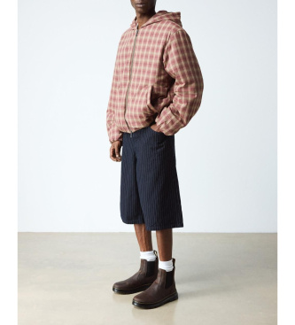 Dr Martens Rjavi usnjeni gležnjarji Embury