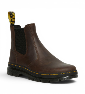 Dr Martens Rjavi usnjeni gležnjarji Embury