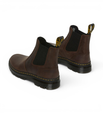 Dr Martens Rjavi usnjeni gležnjarji Embury