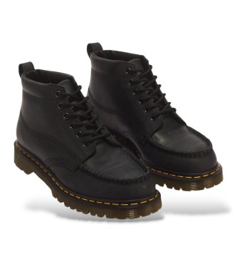 Dr Martens Lowell Chukka Black Leather Ankle Boots