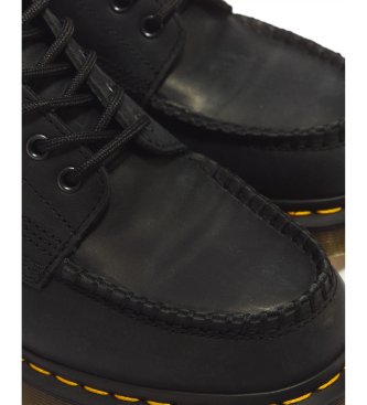 Dr Martens Lowell Chukka Black Leather Ankle Boots