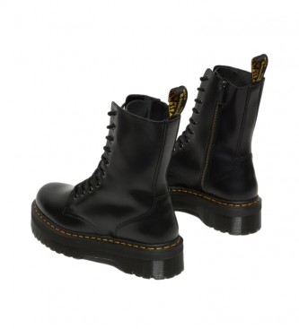 Dr Martens Jadon Hi black leather boots -Platform height: 4,7 cm