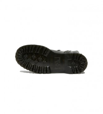 Dr Martens Botas de piel Jadon Hi negro -Altura plataforma: 4,7 cm-
