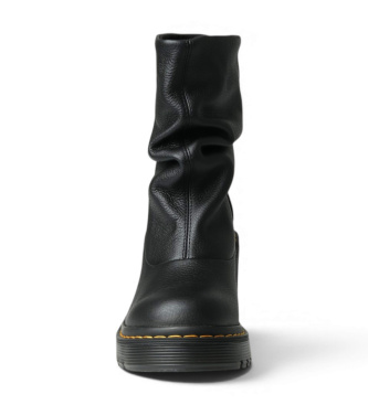 Dr Martens Bottes en Cuir Kasey Lo noir