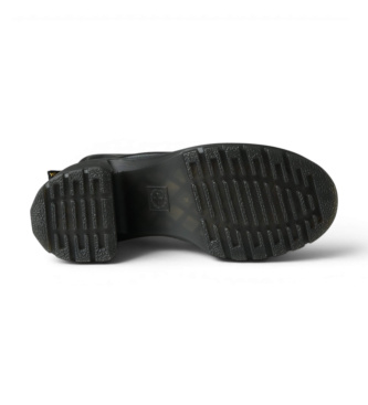 Dr Martens Bottes en Cuir Kasey Lo noir