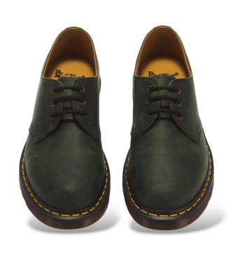 Dr Martens Leder-Loafer 1461 Dms grün