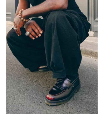Dr Martens Mocasines de piel Adrian granate