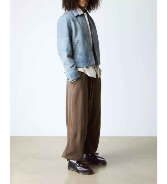 Dr Martens Mocasines de piel Adrian granate