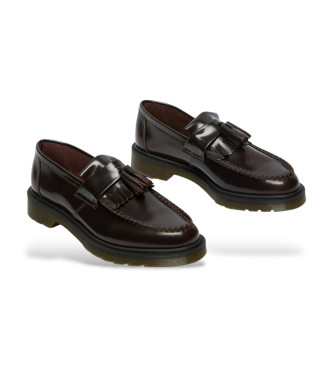 Dr Martens Mocasines de piel Adrian granate
