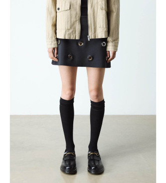 Dr Martens Adrian Smooth Leather Moccasins svart