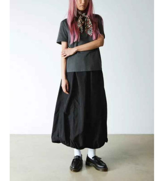 Dr Martens Mocasines de piel Adrian Yellow Stitch negro