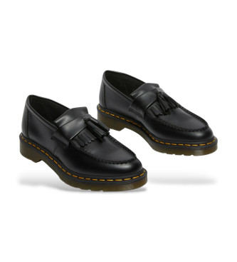 Dr Martens Mocasines de piel Adrian Yellow Stitch negro